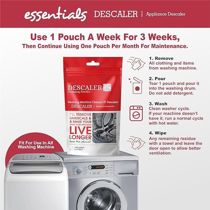 Washing Machine Cleaner - Descaler 100gm Each (Pack of 2)